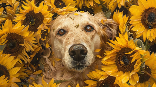 Dogs Eat Sunflower Seeds