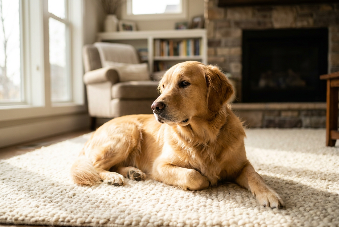 Hero photograph for the Best Dog Breeds for Anxiety guide on Wooffy — showing a representative breed from this curated roundup.