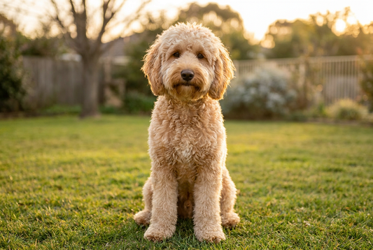 Hero photograph for the Best Doodle Breeds for Families guide on Wooffy — showing a representative breed from this curated roundup.