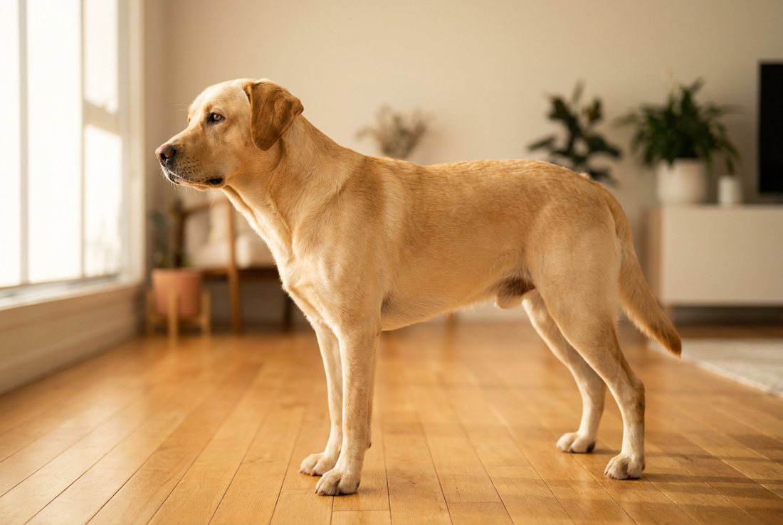Hero photograph for the Best Service Dog Breeds guide on Wooffy — showing a representative breed from this curated roundup.