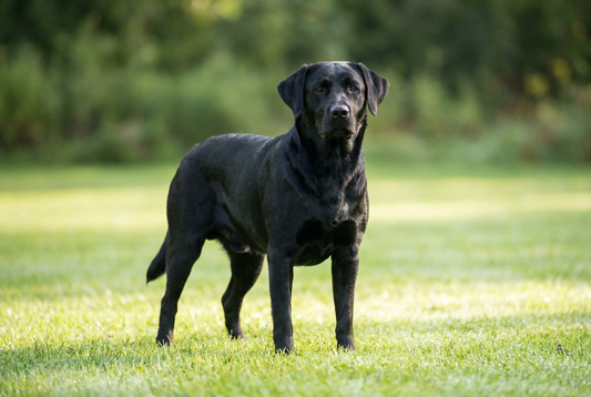 Black Labrador Retriever — representative photograph for our roundup of the best black dog breeds, from Labs to Newfoundlands.