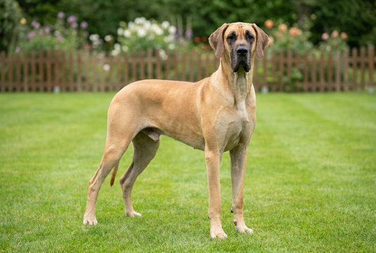 Great Dane — featured in our roundup of the world's giant dog breeds, from Mastiffs to Irish Wolfhounds.