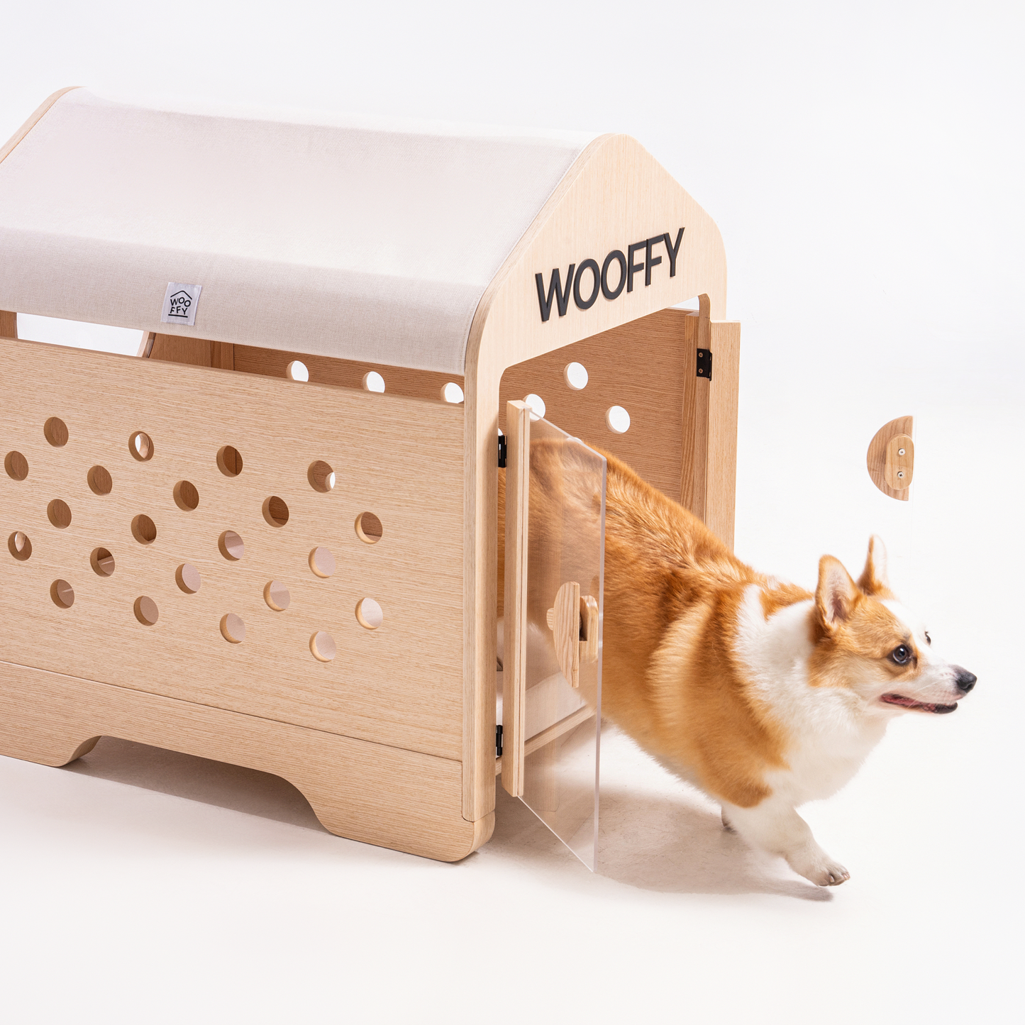 Wooffy Modern Dog House - Circla