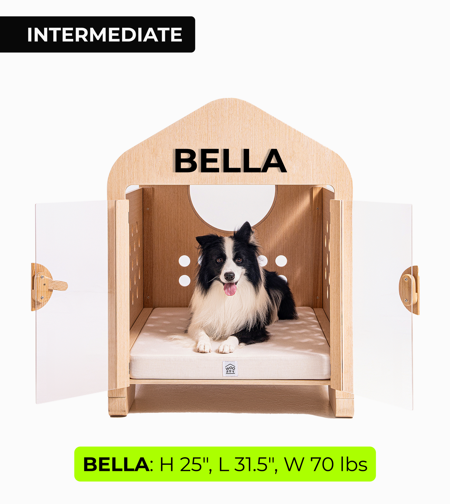 Wooffy Modern Dog House - Circla