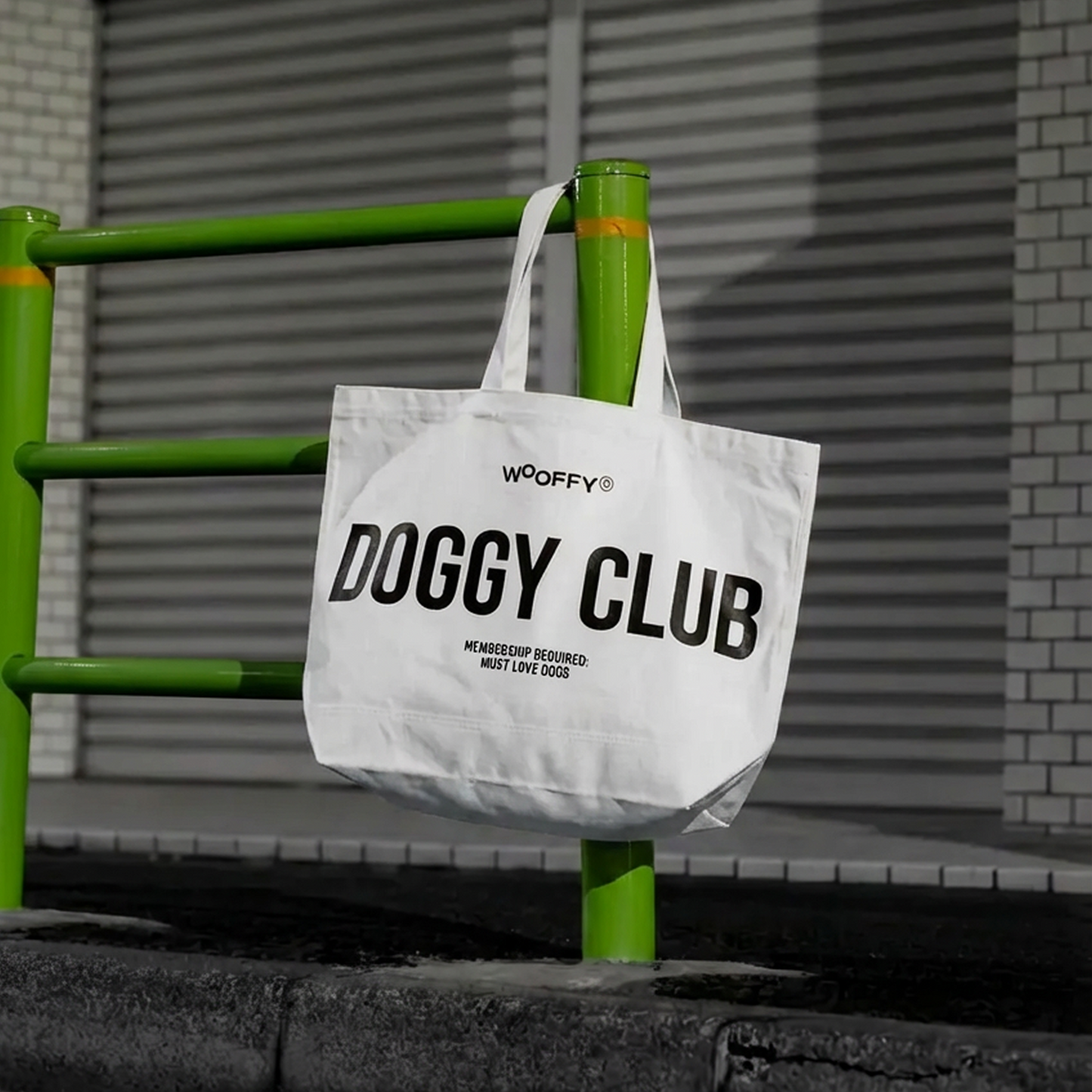 "Doggy Club" Tote Bag