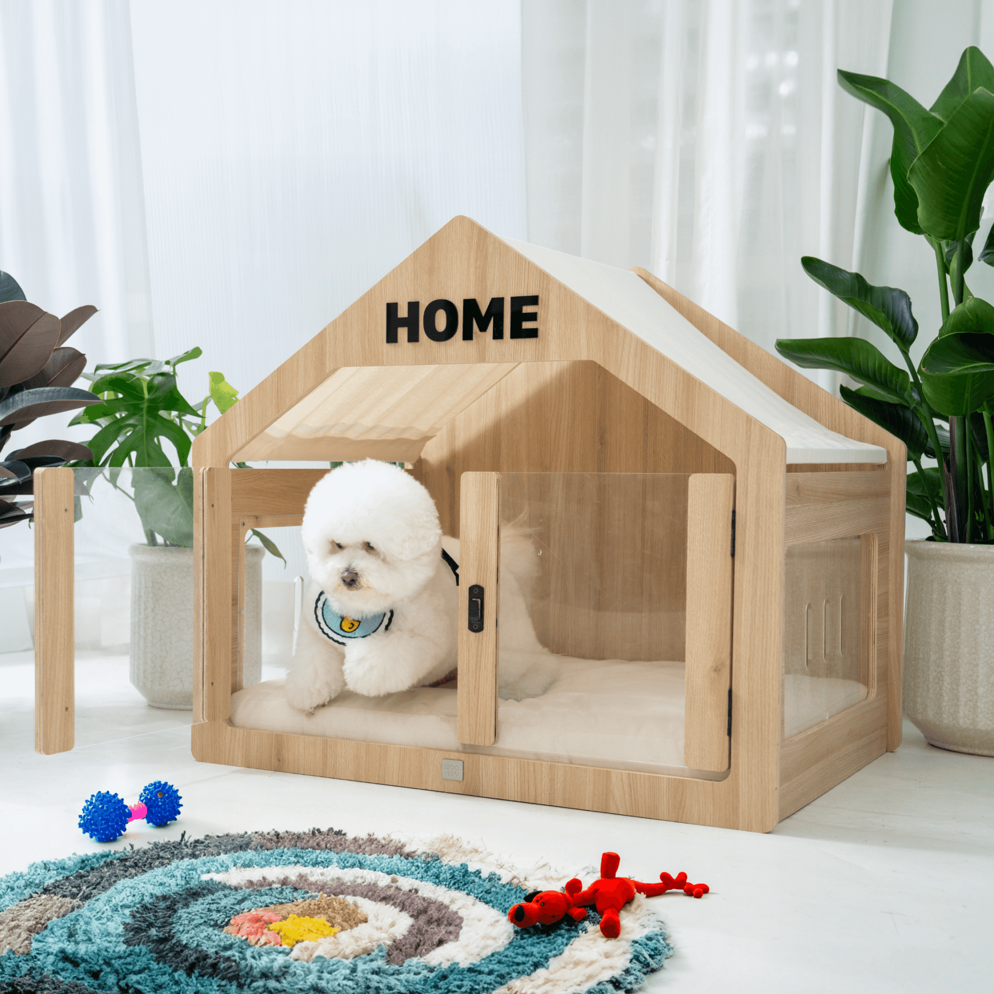 Wooffy Modern Dog House