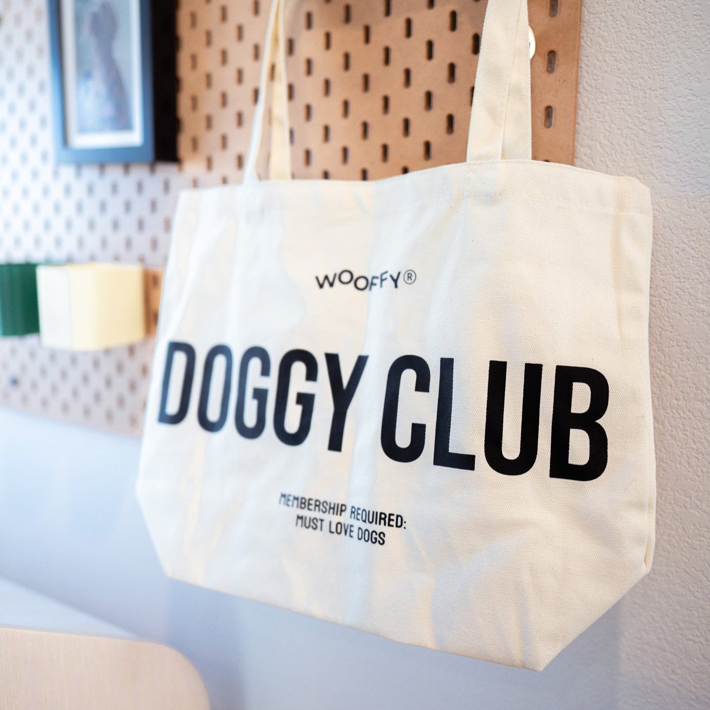 "Doggy Club" Tote Bag